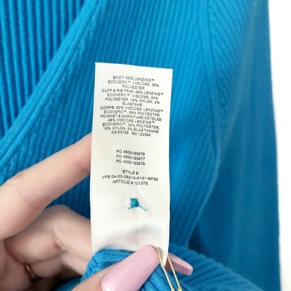 WILFRED | Corelli Cardigan Blue Size Large - Picture 10 of 10